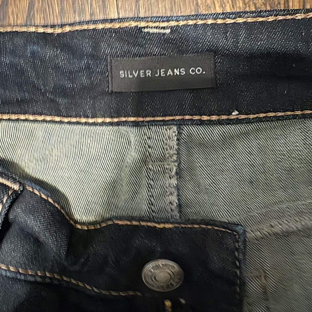 Silver Jeans Women's Dark Blue Boot Cut Jeans 16WL30 - Picture 3 of 4